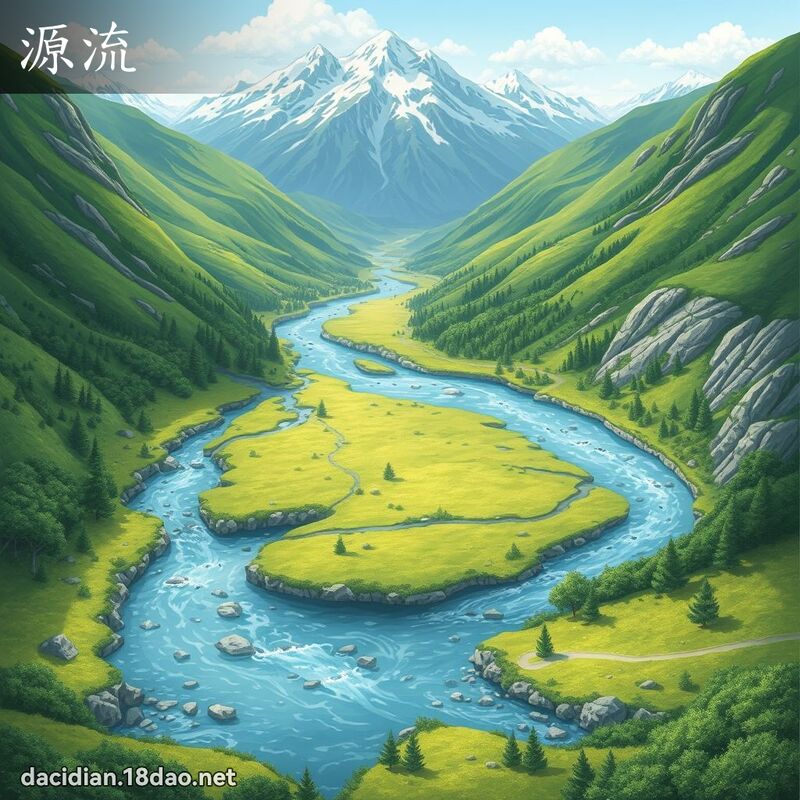 源流 - 国语大辞典配图