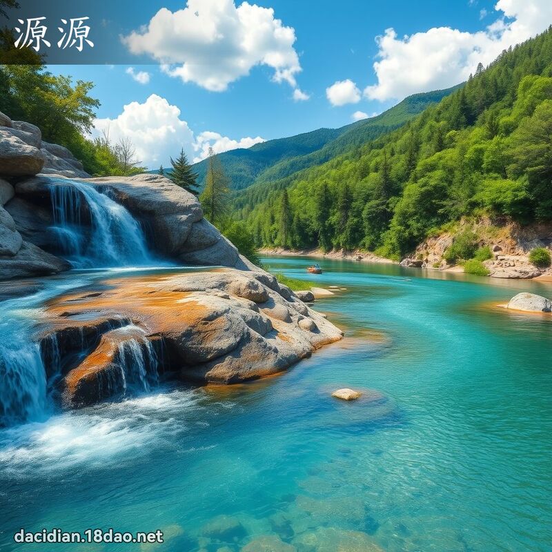 源源 - 国语大辞典配图