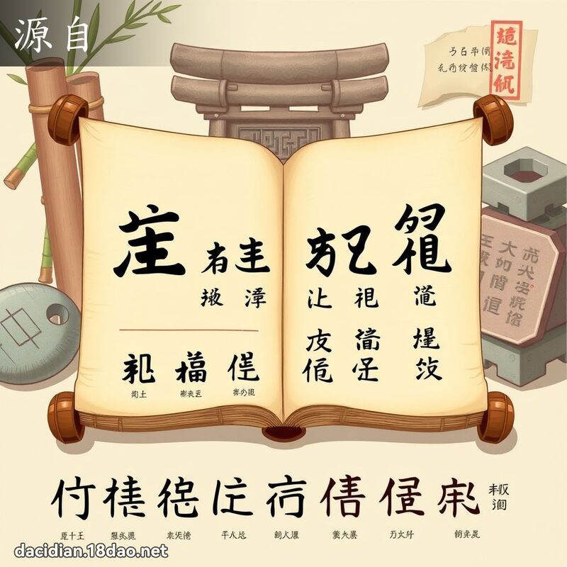 源自 - 国语大辞典配图