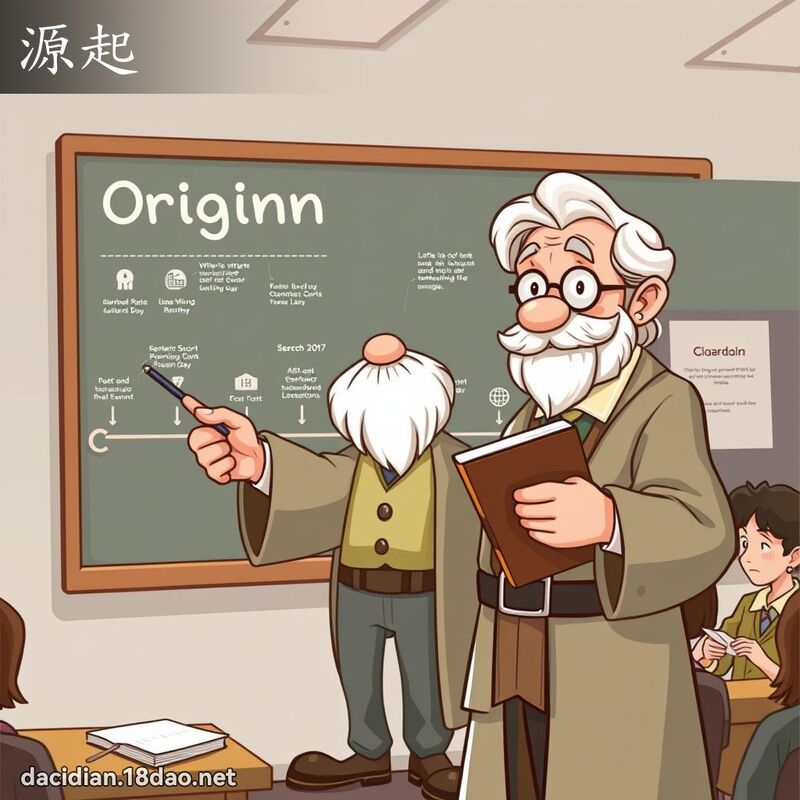 源起 - 国语大辞典配图