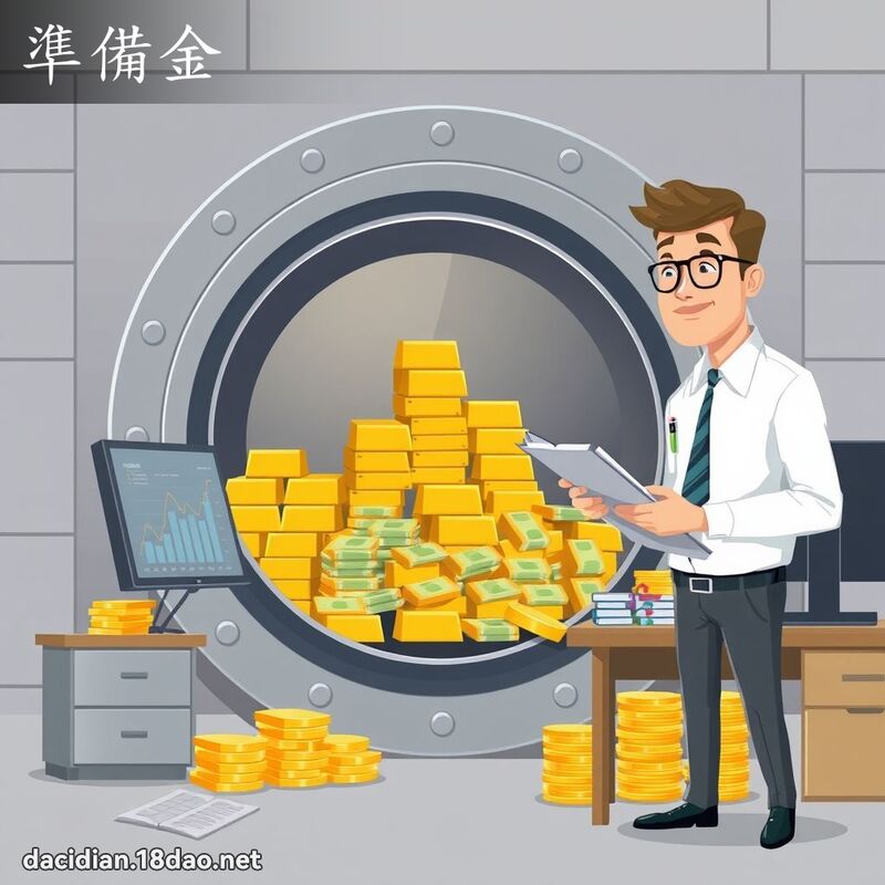 準備金 - 國語大辭典配圖