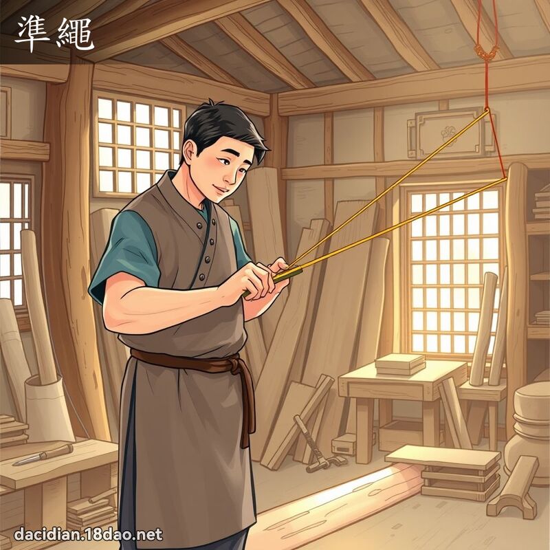 準繩 - 國語大辭典配圖