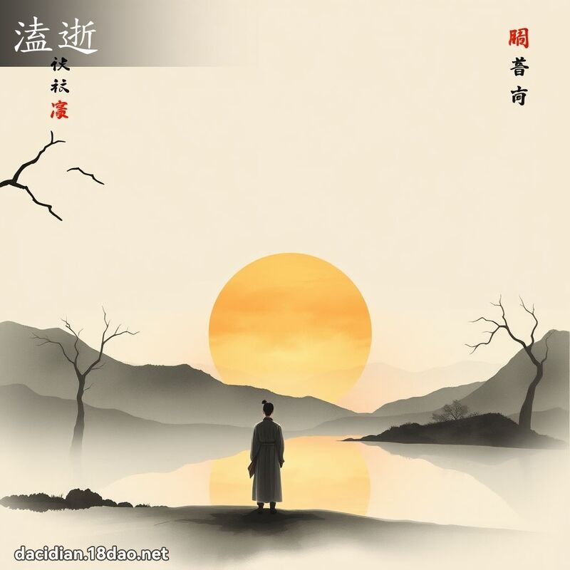 溘逝 - 国语大辞典配图
