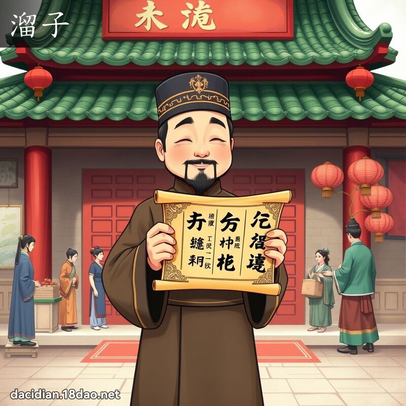 溜子 - 國語大辭典配圖