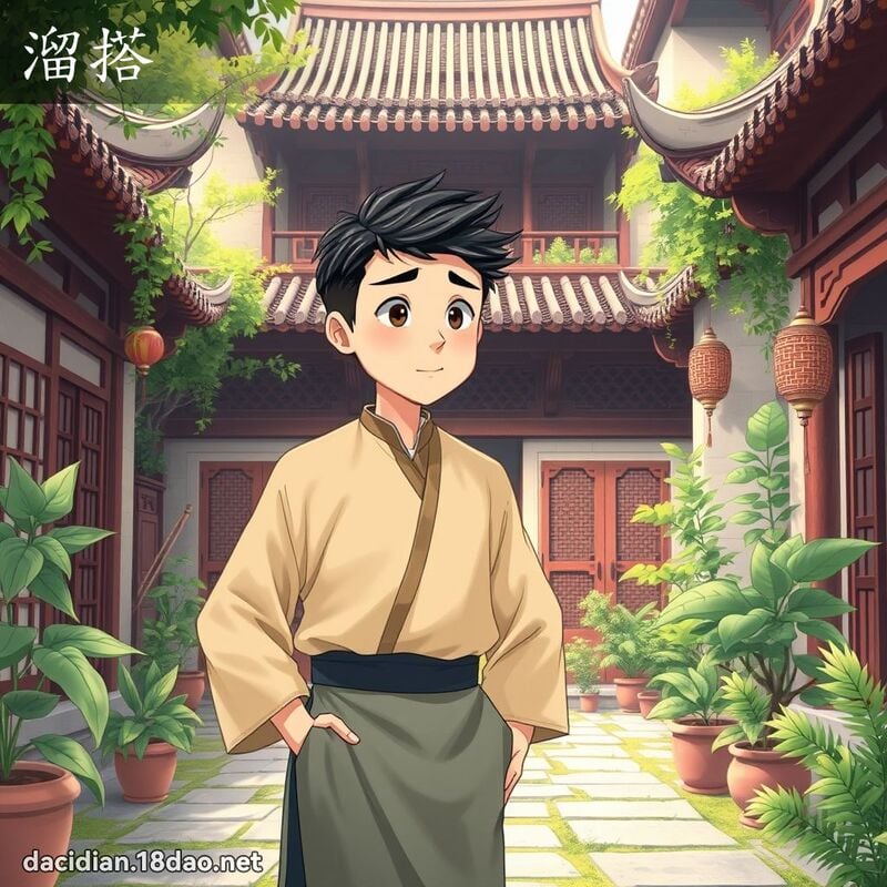 溜搭 - 國語大辭典配圖