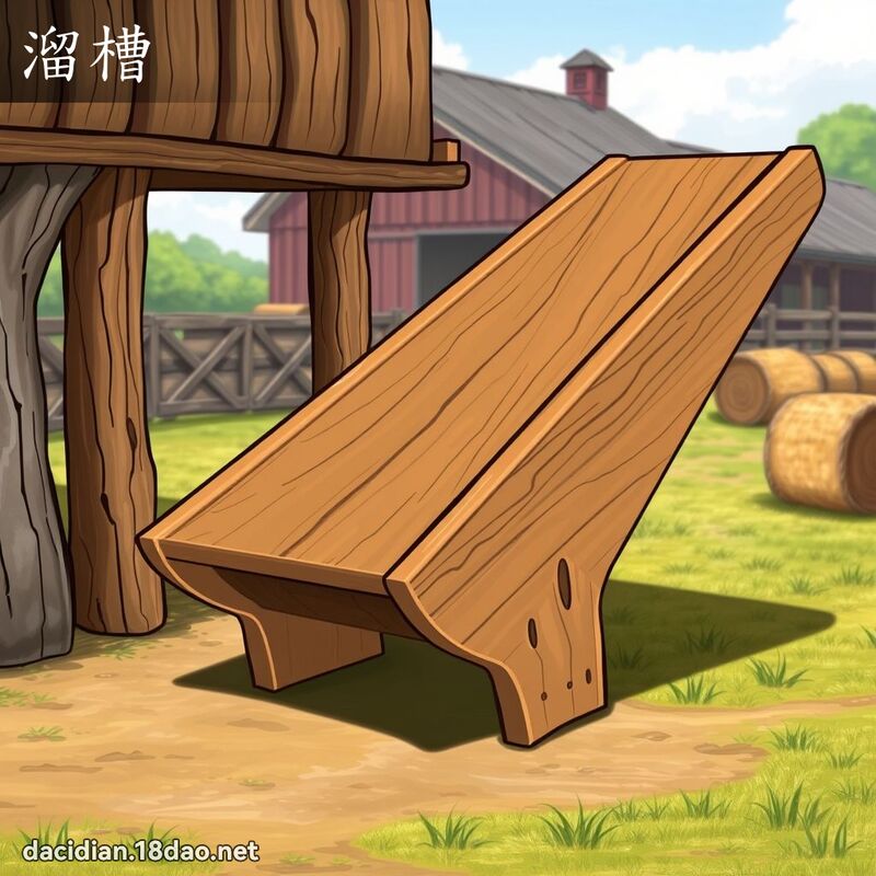 溜槽 - 国语大辞典配图