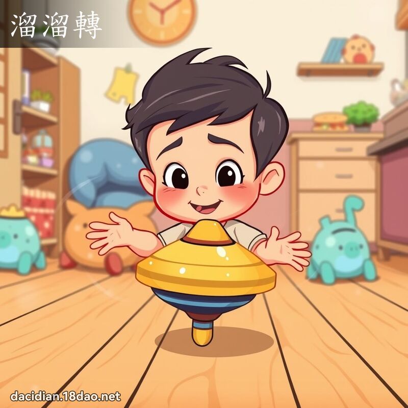 溜溜轉 - 國語大辭典配圖
