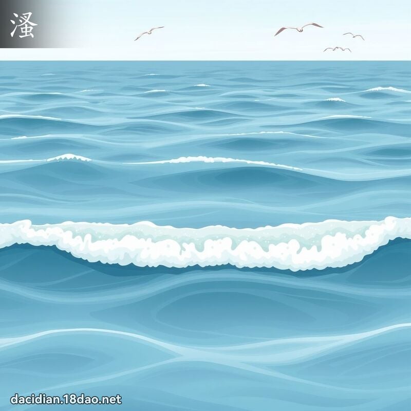 溞 - 国语大辞典配图