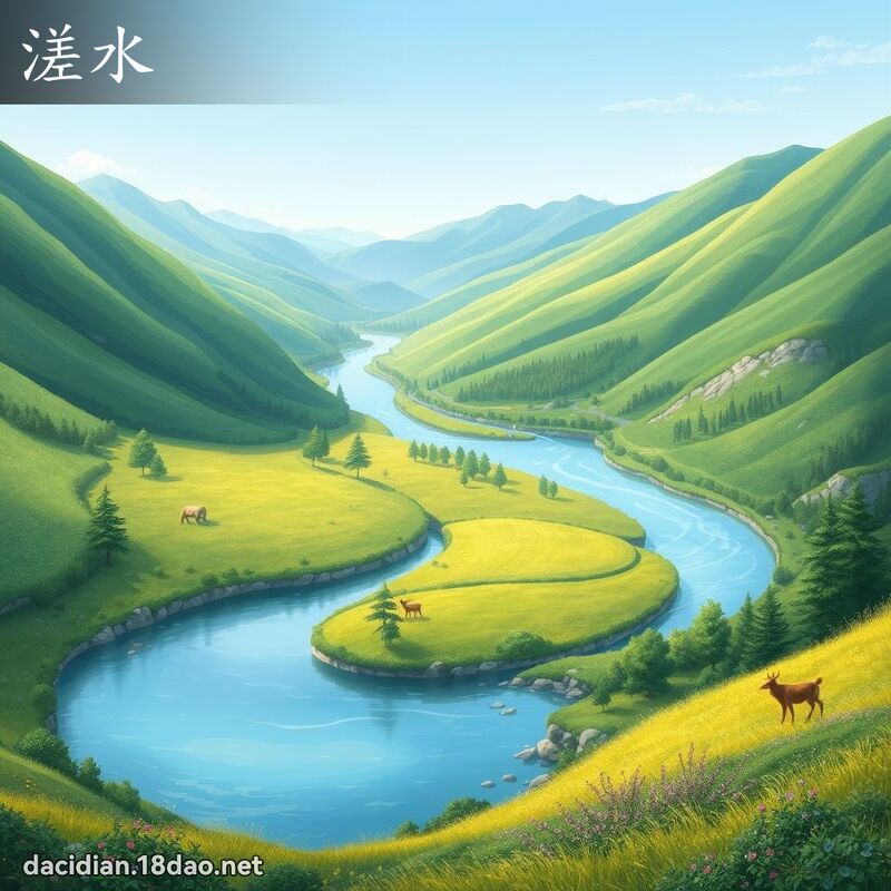 溠水 - 国语大辞典配图