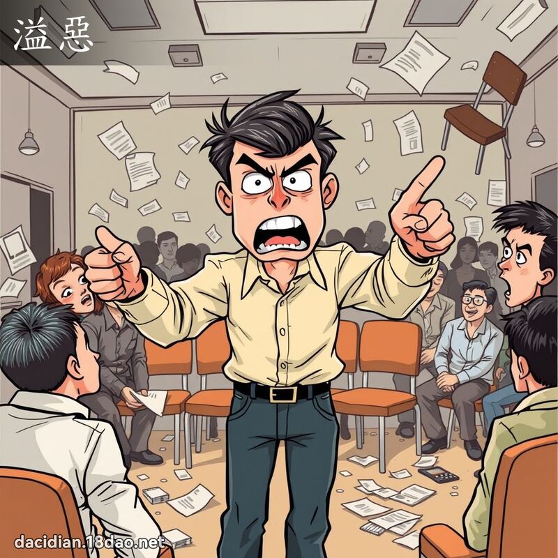 溢惡 - 國語大辭典配圖