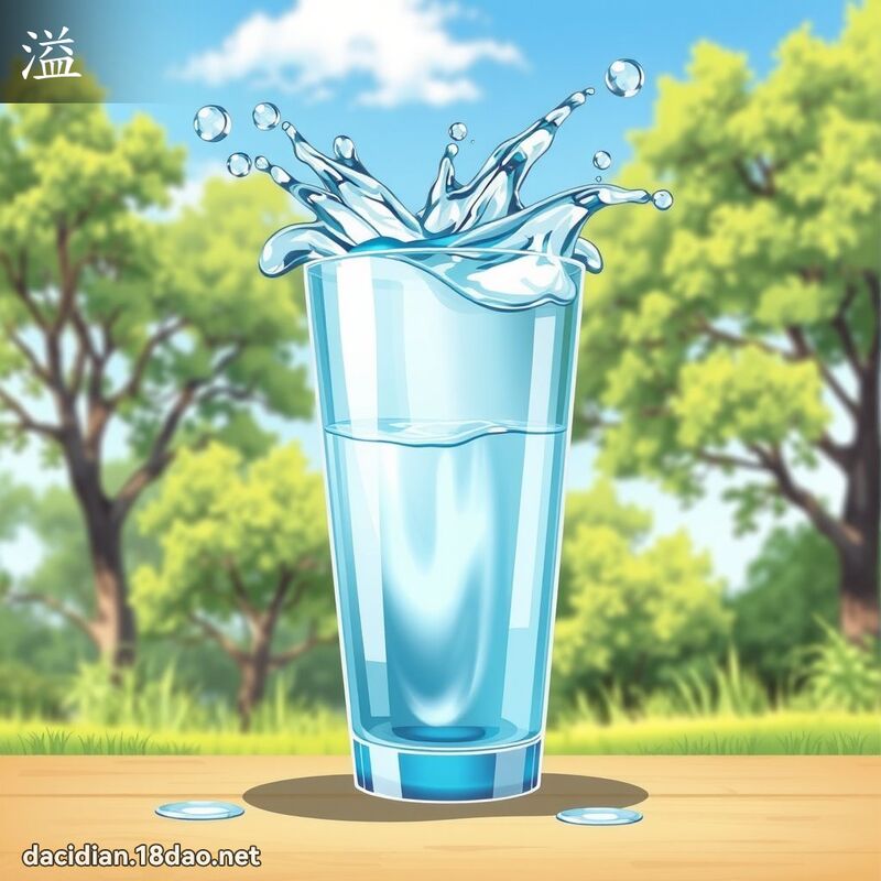 溢 - 国语大辞典配图