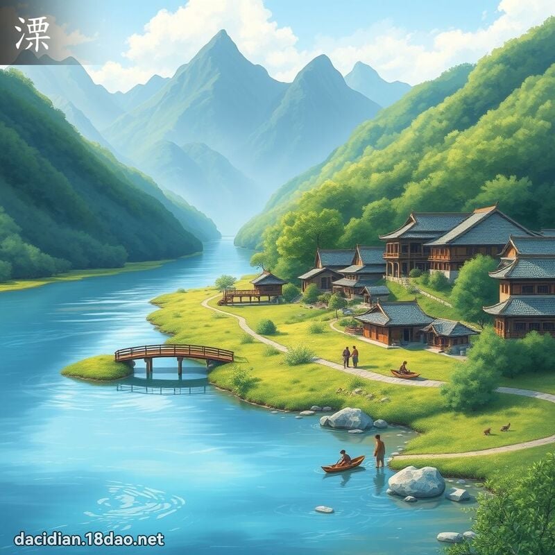 溧 - 国语大辞典配图