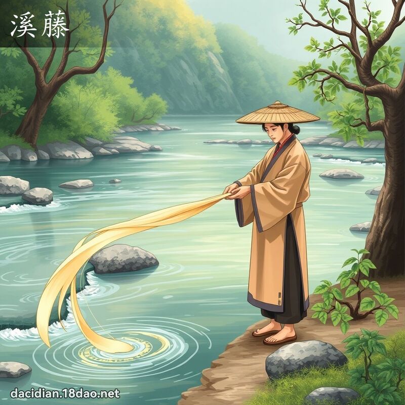 溪藤 - 国语大辞典配图