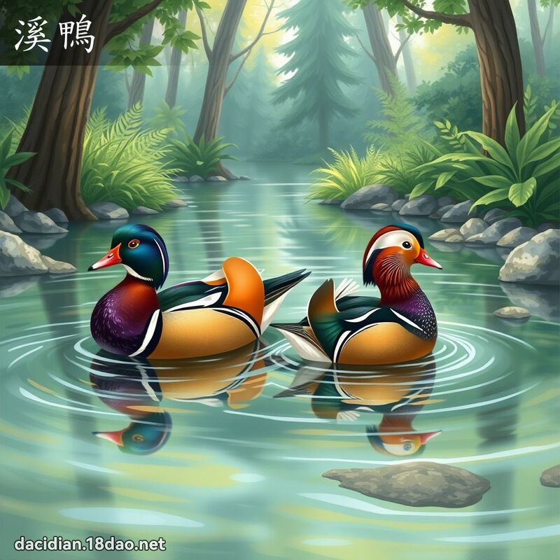 溪鴨 - 國語大辭典配圖