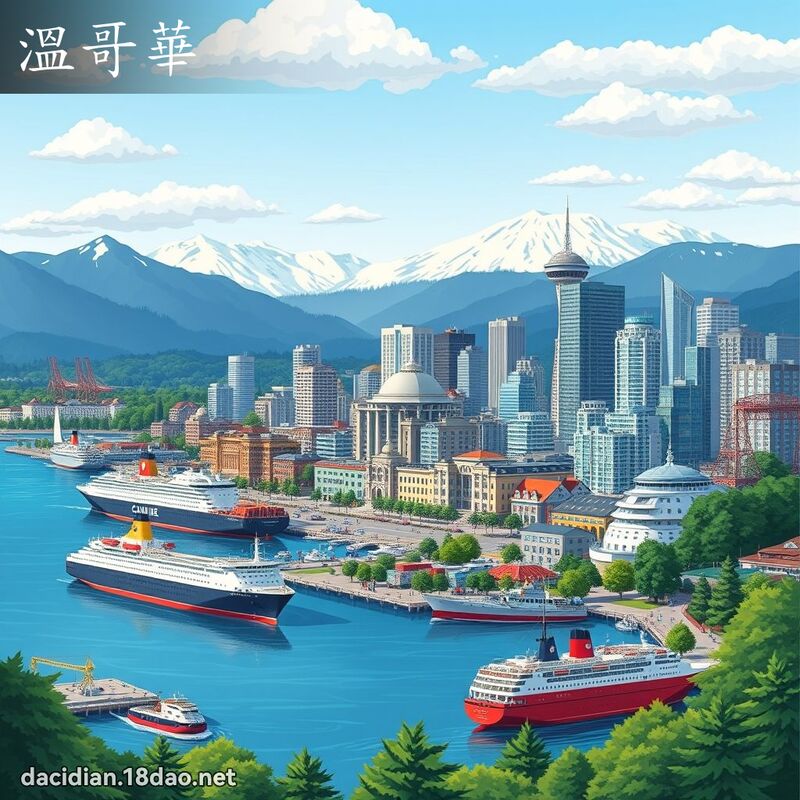 温哥华 - 国语大辞典配图