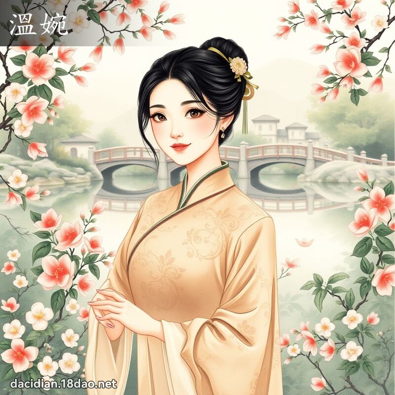 温婉 - 国语大辞典配图