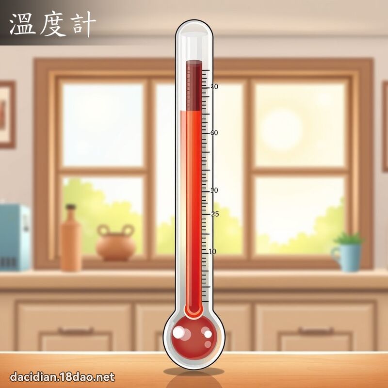 溫度計 - 國語大辭典配圖