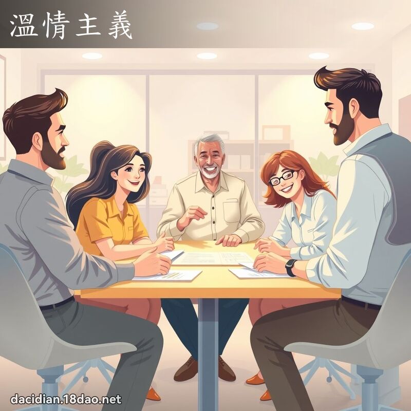 温情主义 - 国语大辞典配图