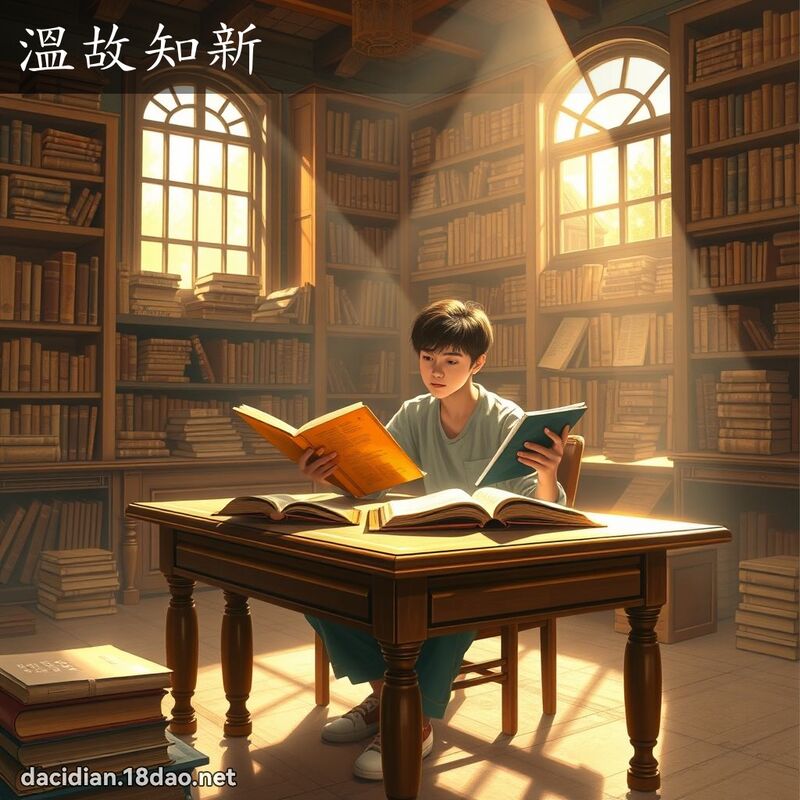 溫故知新 - 國語大辭典配圖