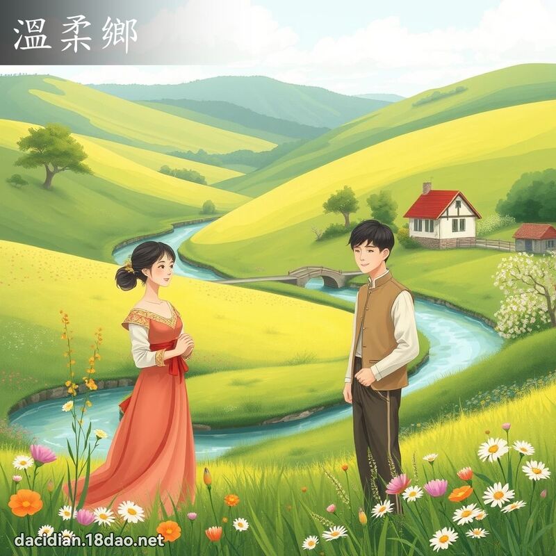 温柔乡 - 国语大辞典配图