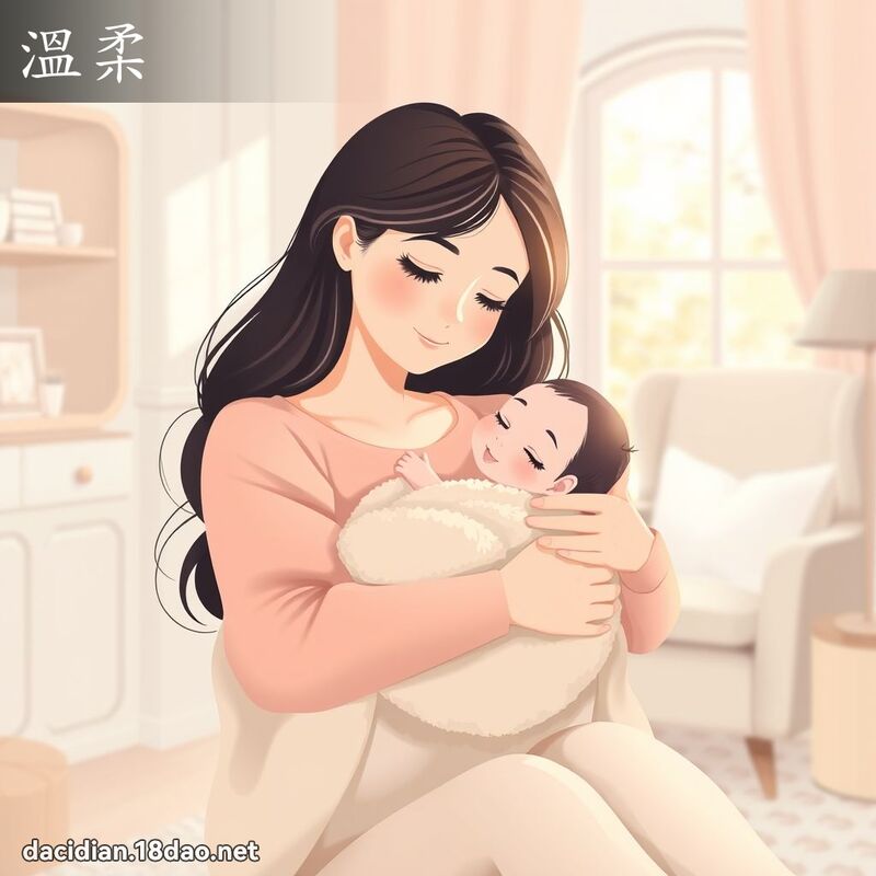 溫柔 - 國語大辭典配圖