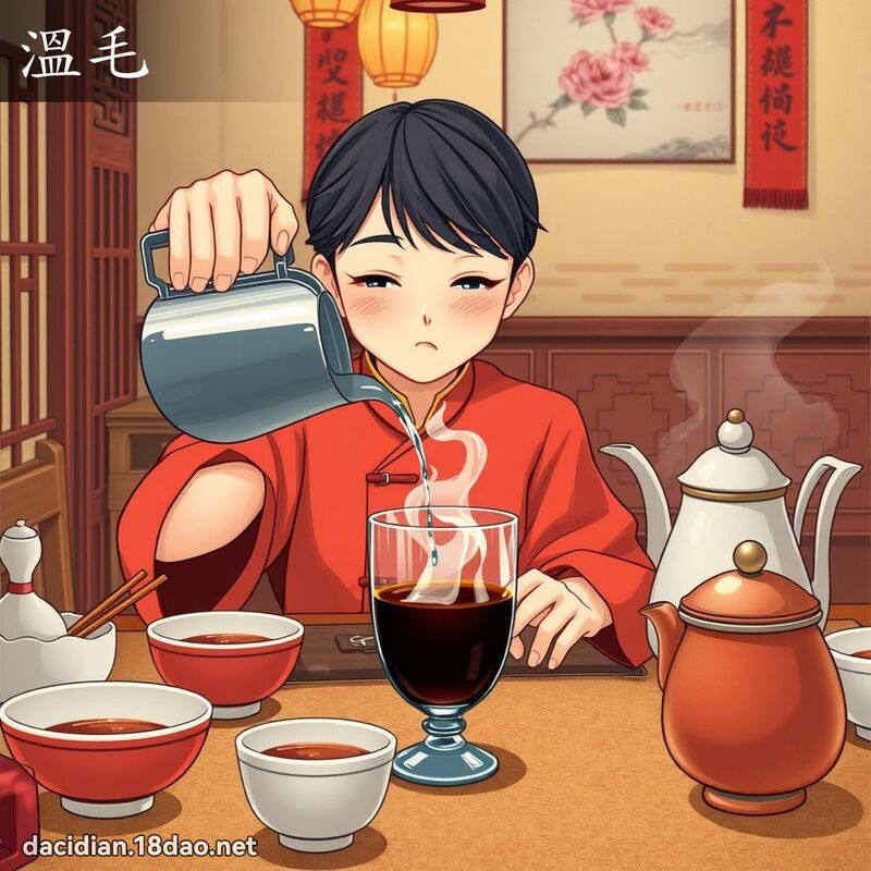 溫毛 - 國語大辭典配圖