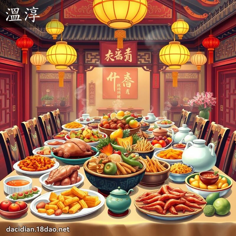 溫淳 - 國語大辭典配圖