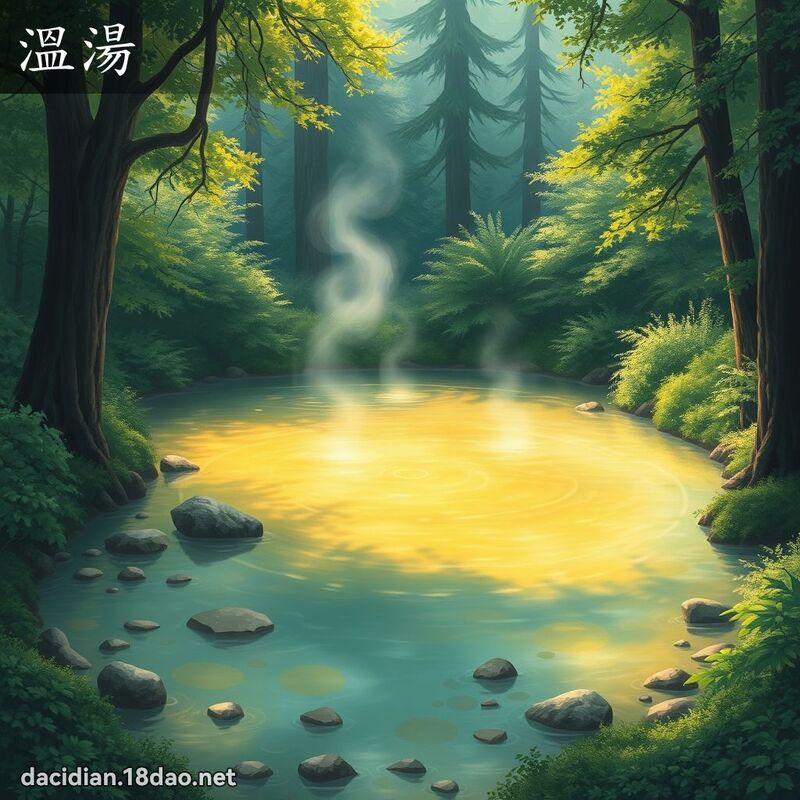 溫湯 - 國語大辭典配圖