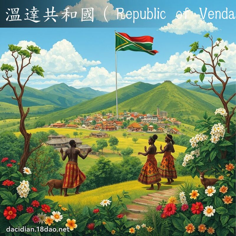 溫達共和國（Republic of Venda） - 國語大辭典配圖