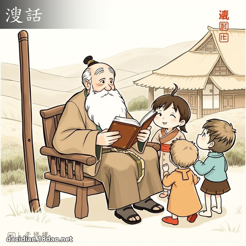 溲话 - 国语大辞典配图