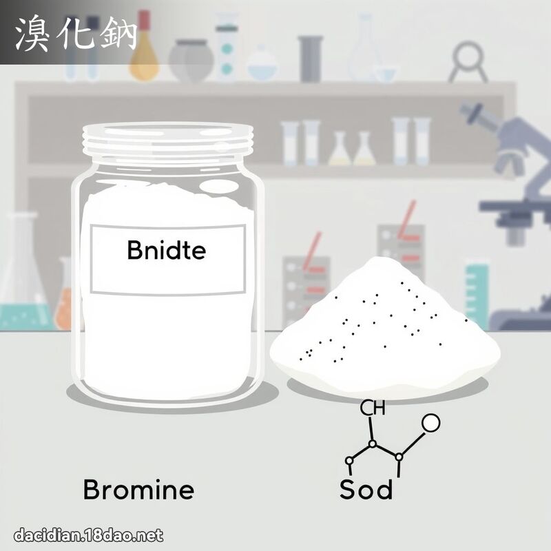 溴化钠 - 国语大辞典配图