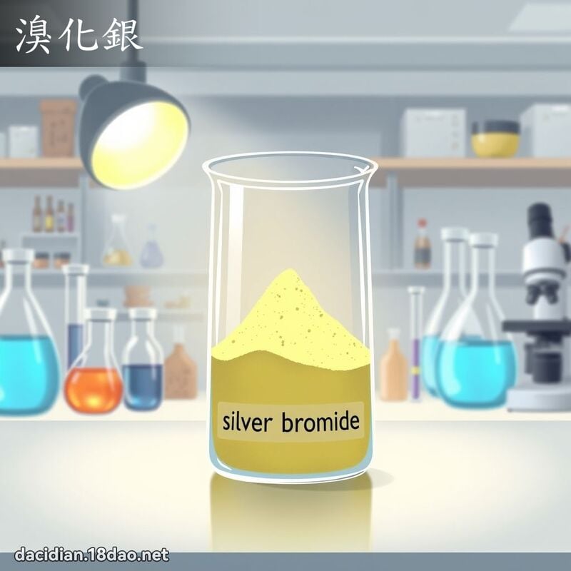 溴化银 - 国语大辞典配图