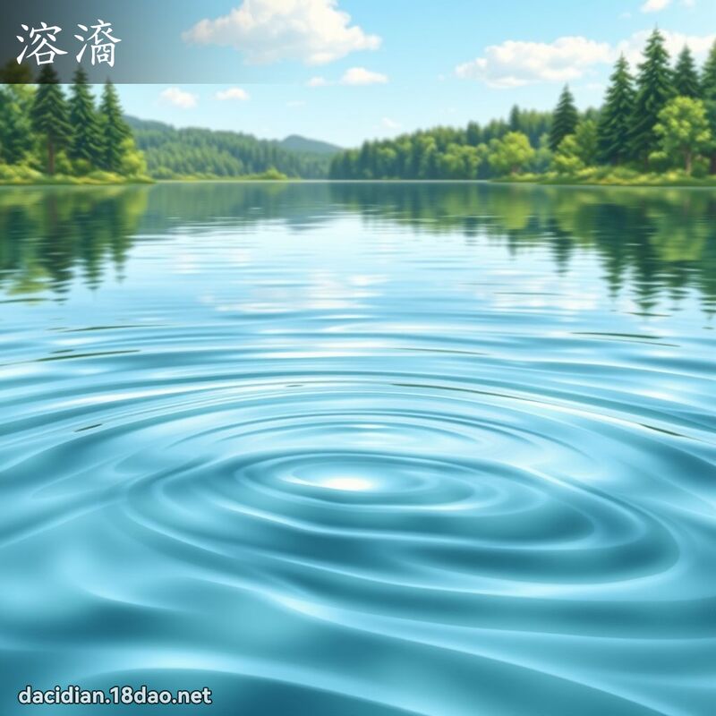 溶㵝 - 國語大辭典配圖