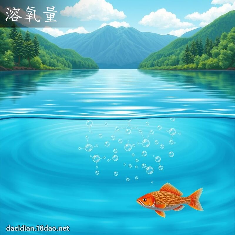溶氧量 - 國語大辭典配圖