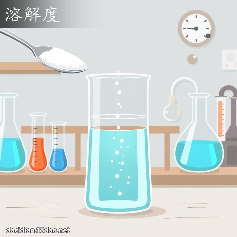 溶解度 - 國語大辭典配圖