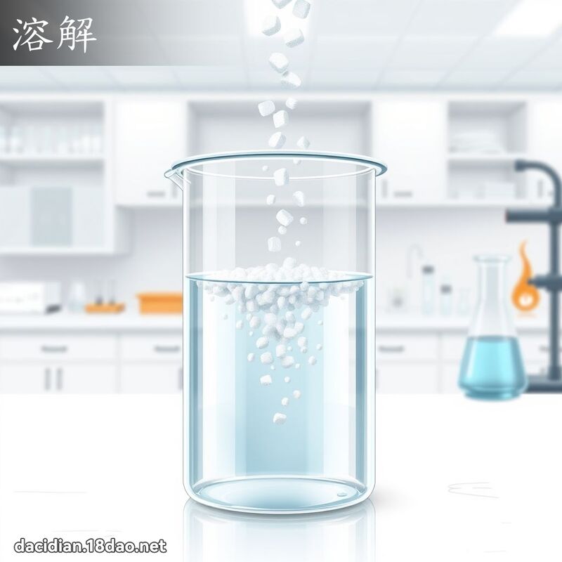 溶解 - 国语大辞典配图