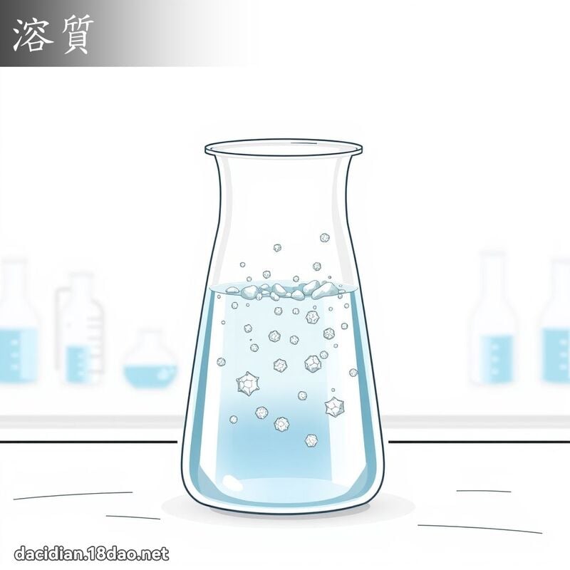 溶質 - 國語大辭典配圖