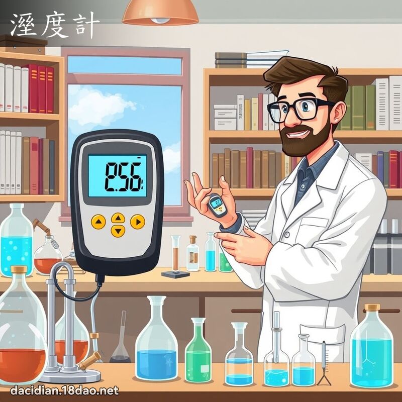 溼度计 - 国语大辞典配图