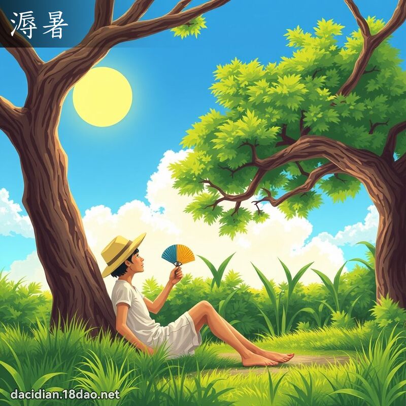 溽暑 - 國語大辭典配圖