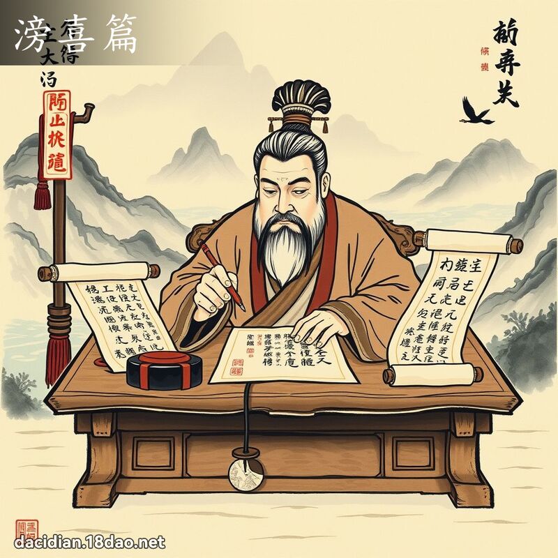 滂喜篇 - 国语大辞典配图