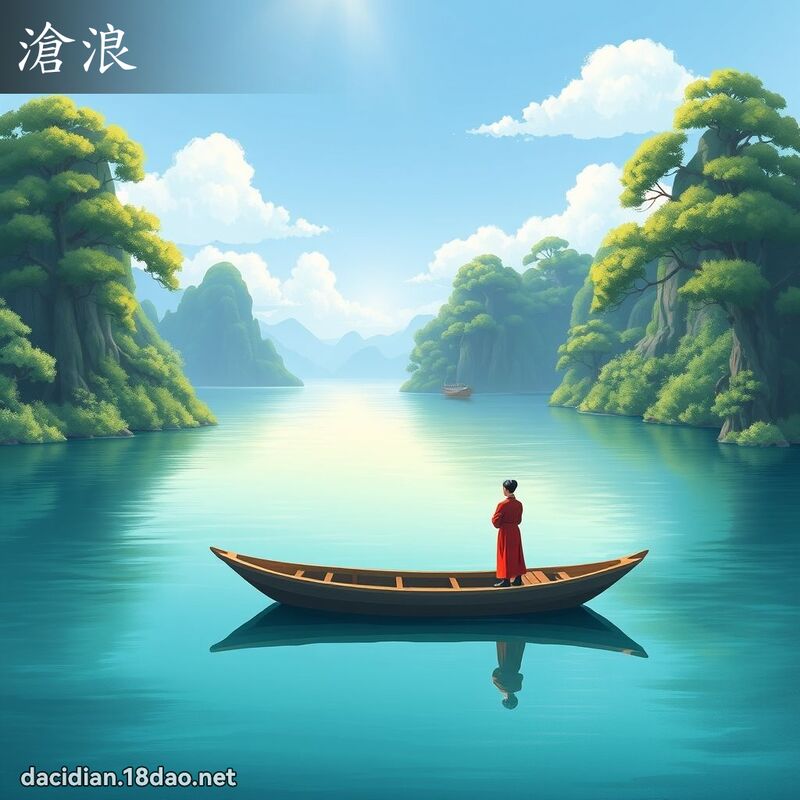 滄浪 - 國語大辭典配圖