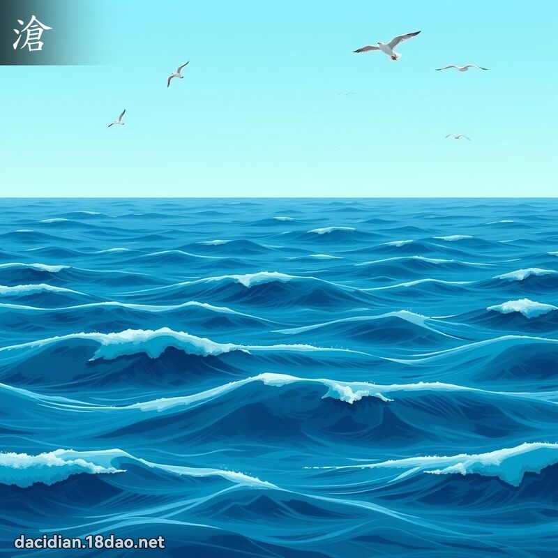 沧 - 国语大辞典配图