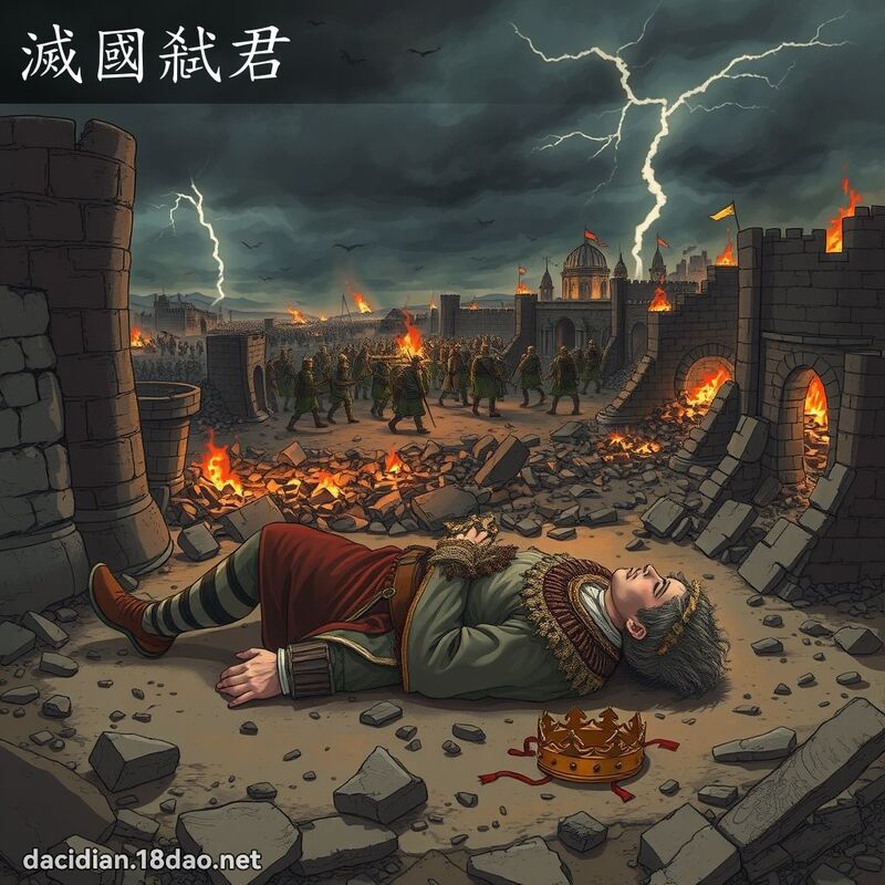 滅國弒君 - 國語大辭典配圖