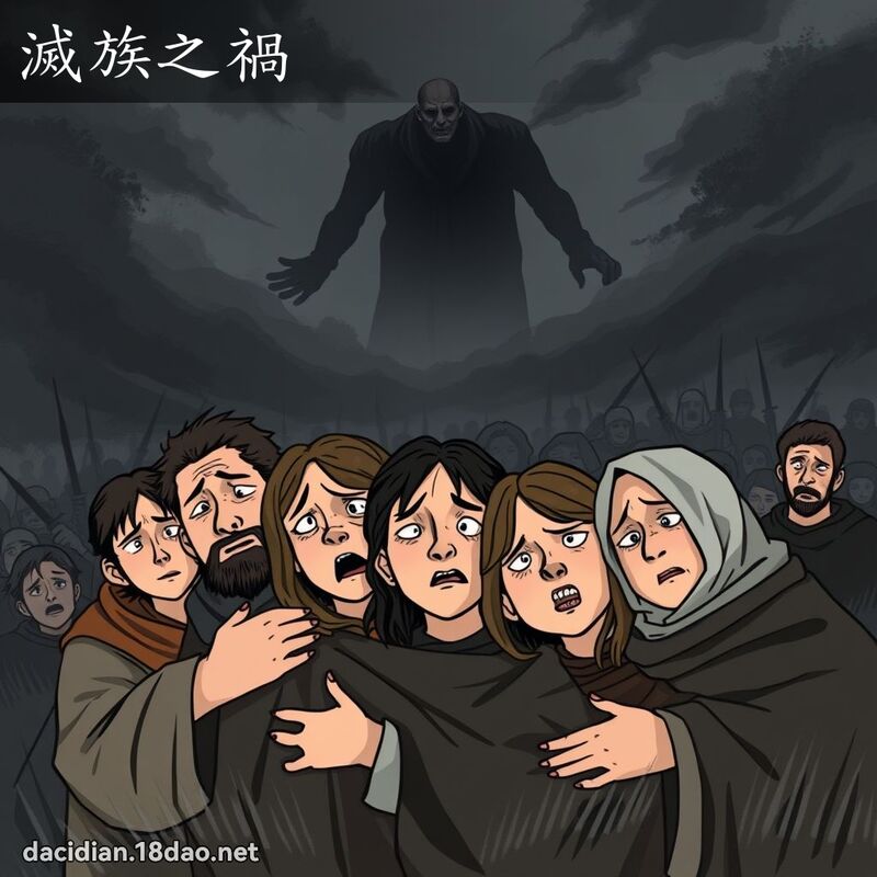 滅族之禍 - 國語大辭典配圖