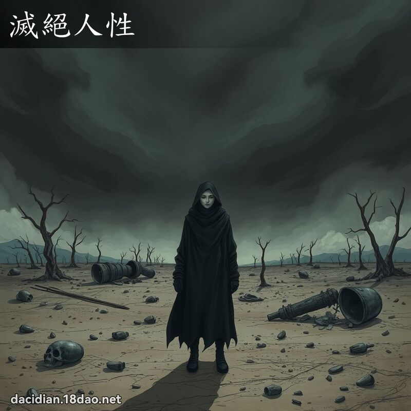 滅絕人性 - 國語大辭典配圖
