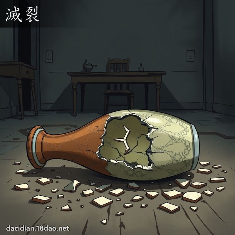 滅裂 - 國語大辭典配圖