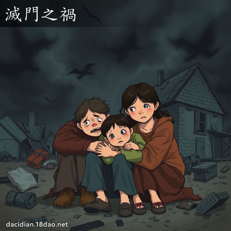 滅門之禍 - 國語大辭典配圖