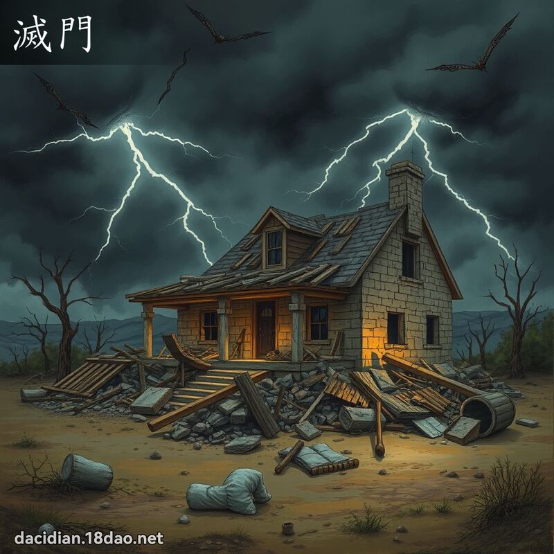 滅門 - 國語大辭典配圖