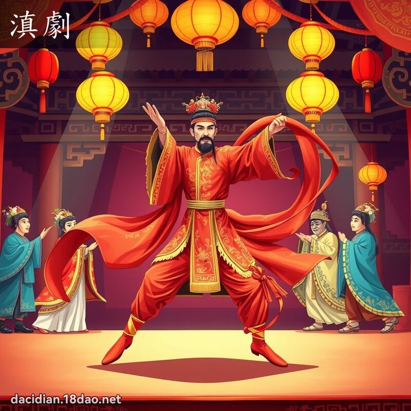 滇剧 - 国语大辞典配图