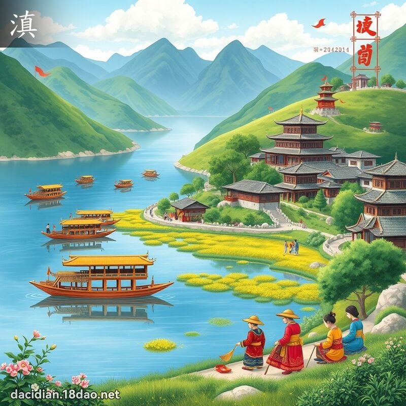滇 - 國語大辭典配圖